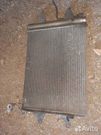 Радиатор кондиционера Skoda Fabia (6Y) рест. 2005