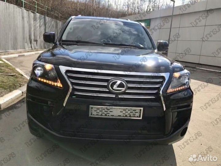 Lexus LX570 2012-2015 Фары бегающий поворот E6KW3