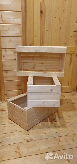 Ящик деревянный Кашпо для цветов