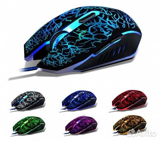 Мышь игровая Орбита А70, RGB подсветка, Новые