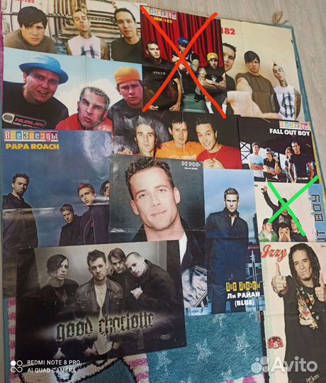 Плакаты Эминем, Sum41, Blink, US5 и др