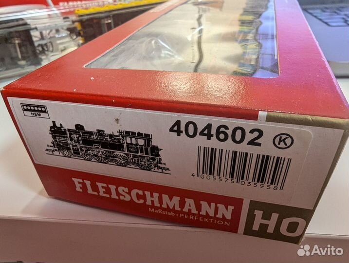 Паровоз Fleischmann BR 76 H0 1/87