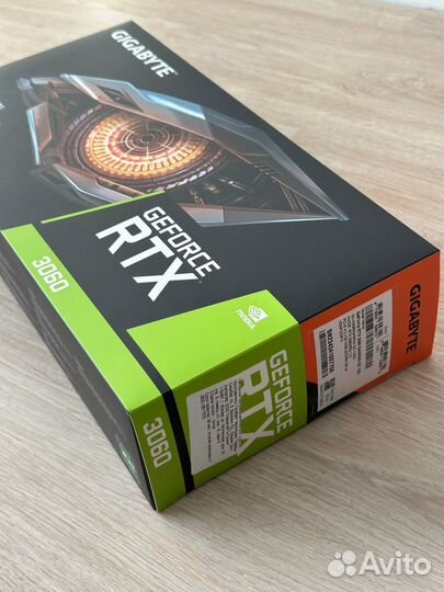 Видеокарта gigabyte nvidia GeForce RTX 3060 Gaming