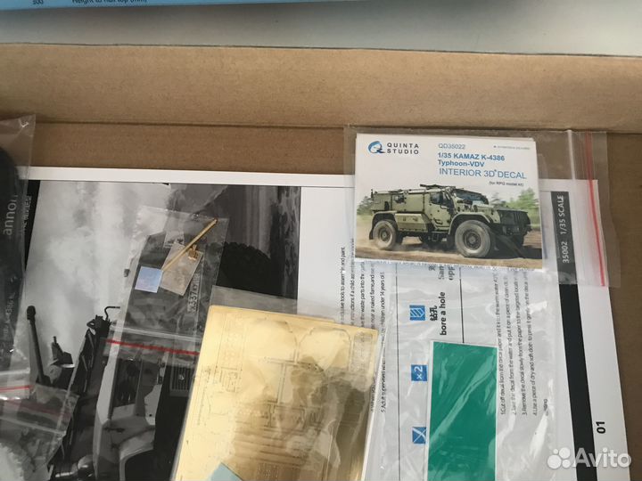 Бронеавтомобиль Тайфун вдв RPG 1/35 + допы