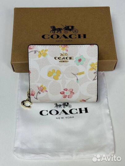 Кошелек женский кожаный Coach