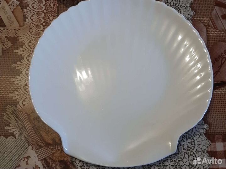 Блюдо для морепродуктов,в виде ракушки