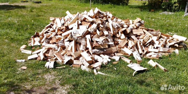 Дрова колотые