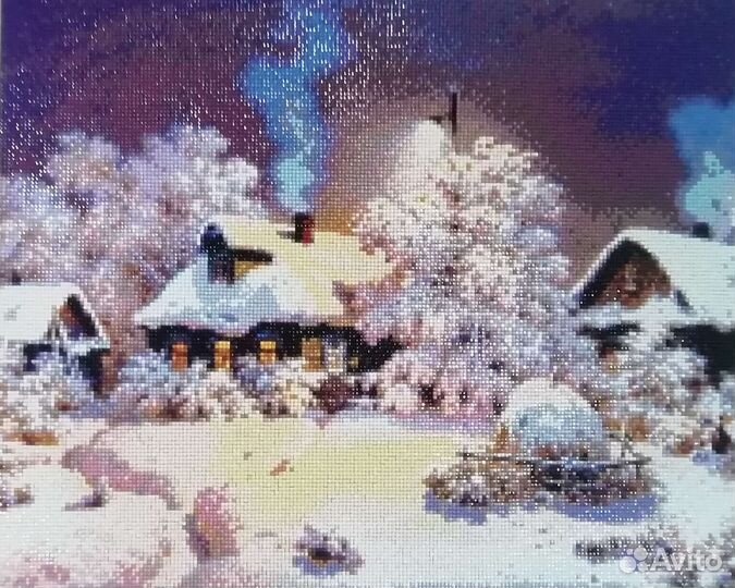 Алмазная мозаика(готовые работы) 40х50