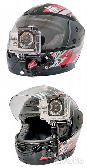 Крепление для экшн камеры на шлем