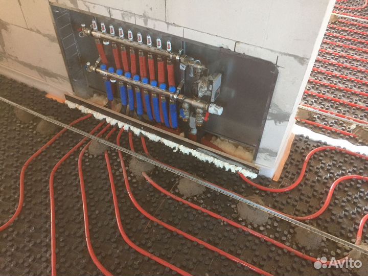 Отопление, теплый пол, водоснабжение