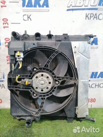 Радиатор двигателя Peugeot 1007 KM tu5jp4