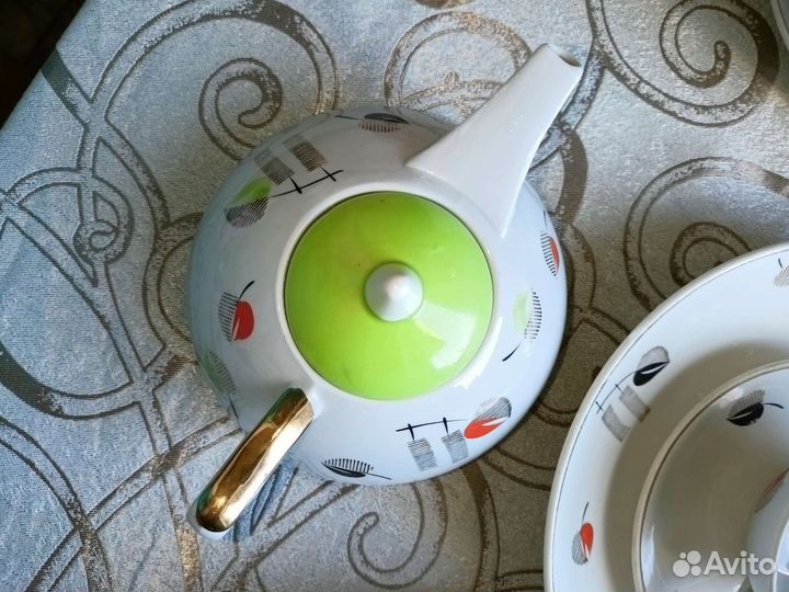 Чайный сервиз СССР Рига Сакта