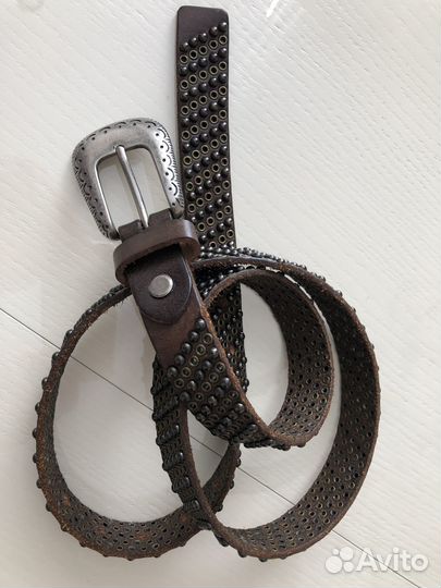 Новый ремень женский кожаный