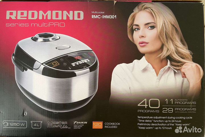 Мультиварка redmond rmc-ihm301