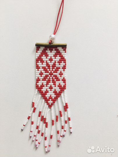 Гердан из бисера