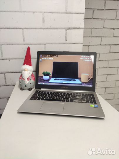 Игровой ноутбук Asus K551L i3, 2Gb видеокарта