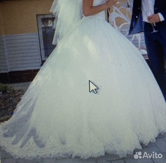 Свадебное платье 42 -44 -46пышное