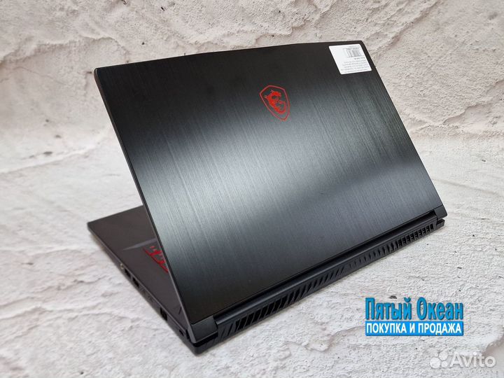 Ноутбук MSI 15, Core i5 10200H, RTX 3060M 6Gb