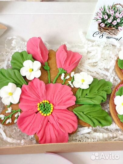 Имбирные пряники к 8 марта