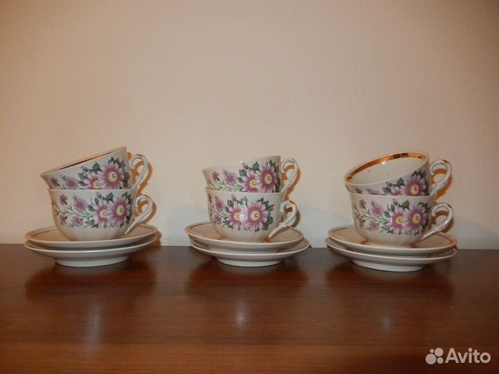 Чайная пара сервиз СССР