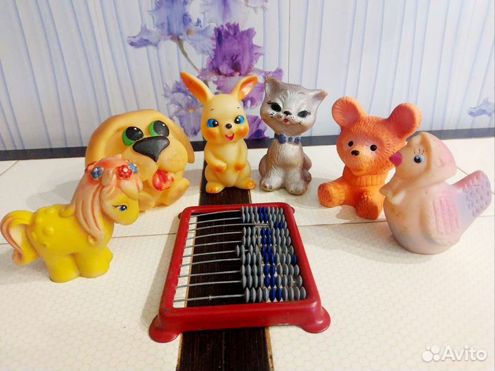 Резиновые игрушки СССР