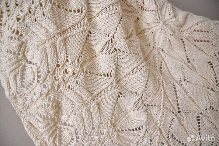 Плед детский вязаный ручная работа