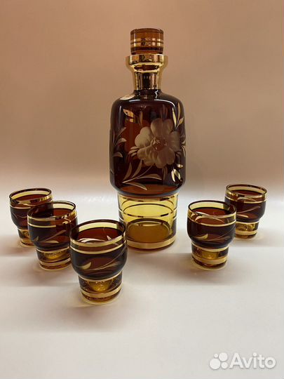 Графин bohemia. Набор для крепкий напитков