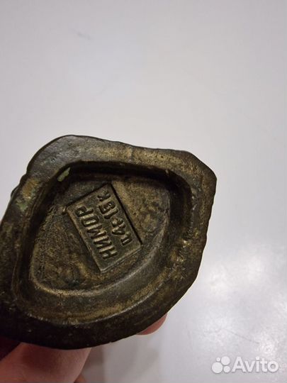 Бронзовая статуэтка вратарь СССР