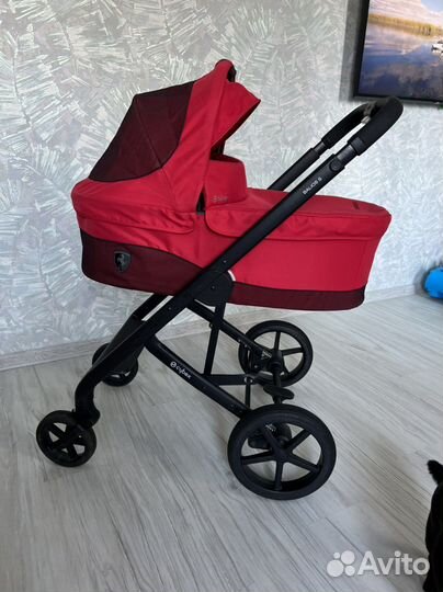 Коляска cybex balios S Lux ferrari 2 в 1
