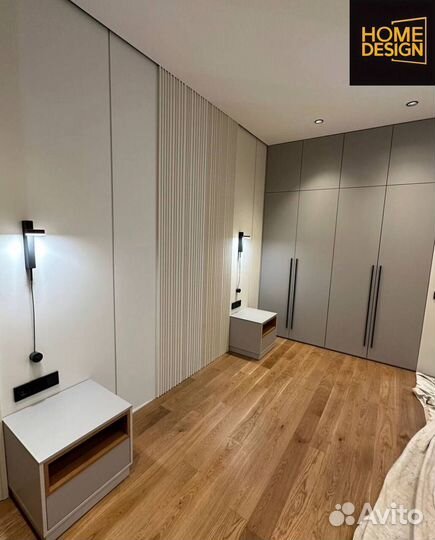 Шкаф распашной с фрезеровкой