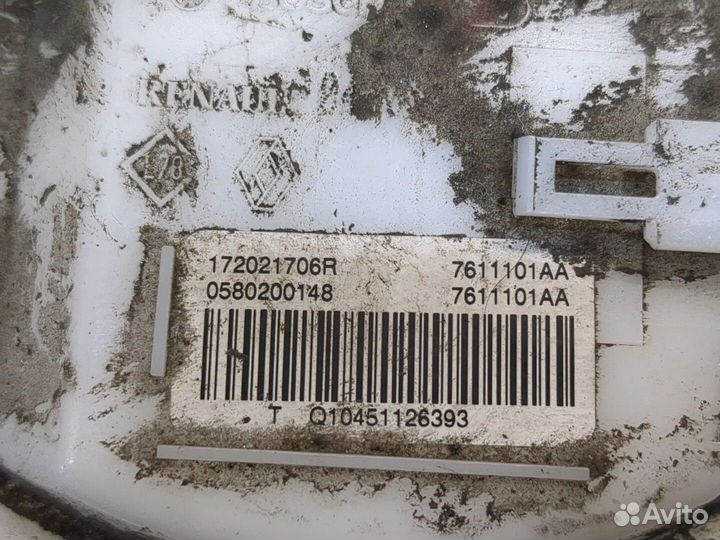 Насос топливный электрический Renault Megane 3 200