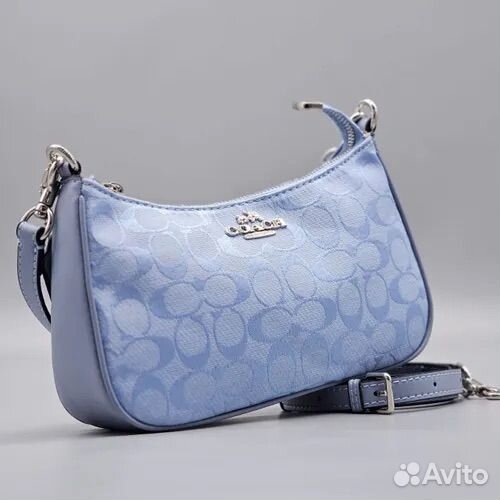 Сумка coach джинсовая новая (2 ремня)