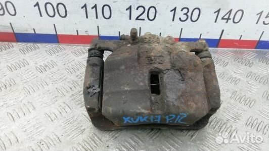 Суппорт тормозной передний правый nissan X-trail T