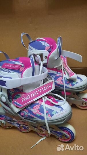 Роликовые коньки детские раздвижные