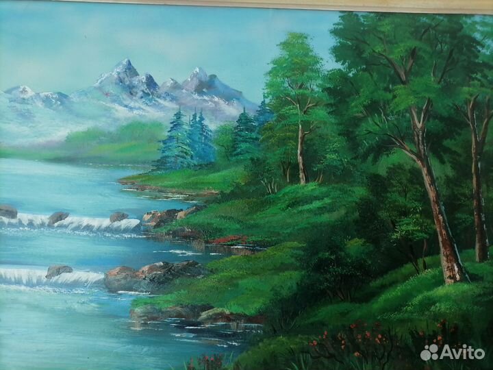 Старинная антикварная картина