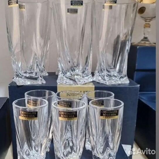 Набор бокалов Bohemia