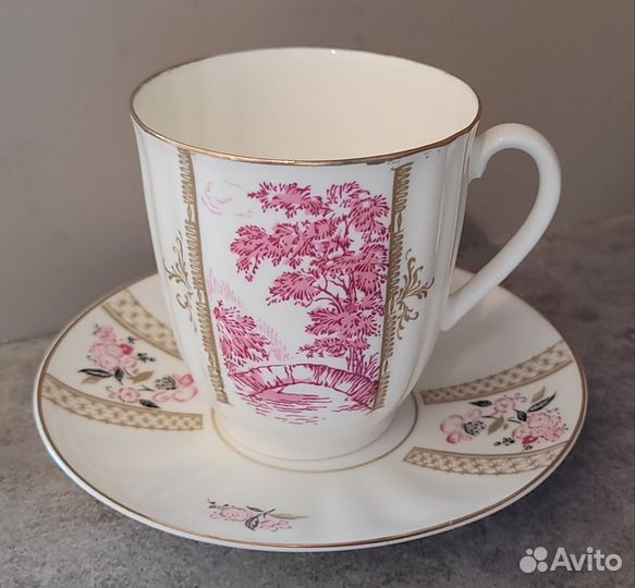 Чашка с блюдцем лфз