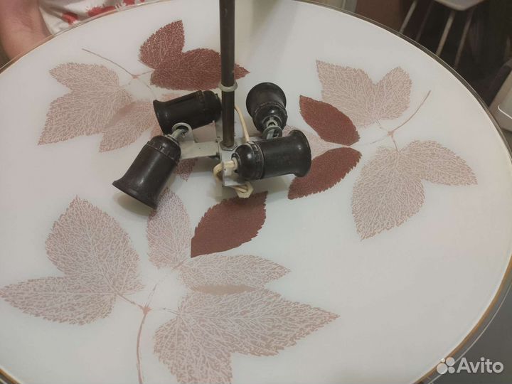 Люстра ретро винтаж СССР