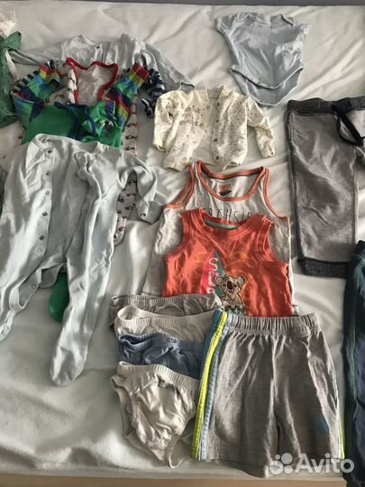 Детские вещи пакетом от 0 до 2 лет