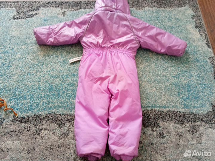 Зимний комбинезон для девочки 116 122