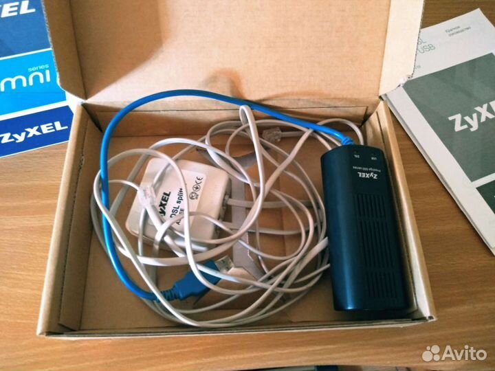 Zyxel модем adsl