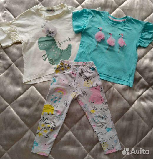 Вещи пакетом на девочку 3-4 года
