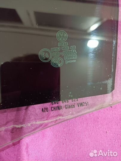 Стекло заднее переднее левое volkswagen polo