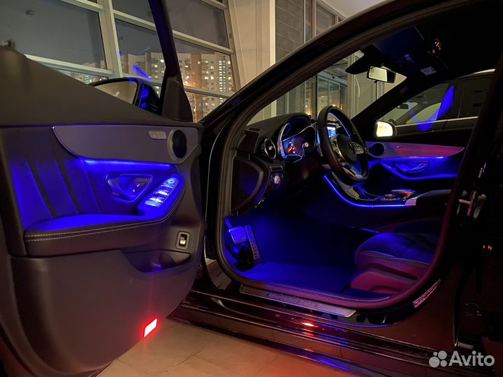 Подсветка салона w205 x253 C GLC