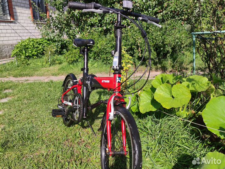Складной велосипед btwin hoptown 3