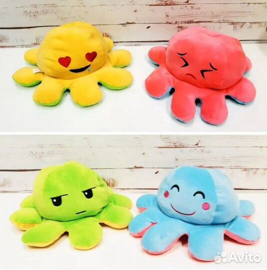 Игрушка перевертыш осьминог