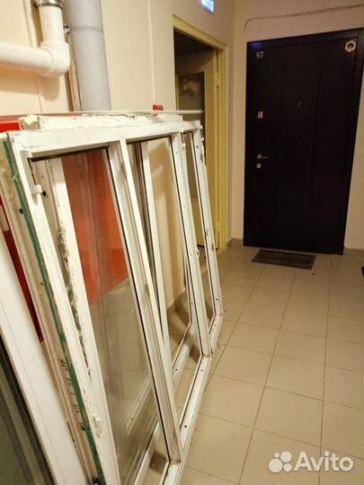 Окна пластиковые бу