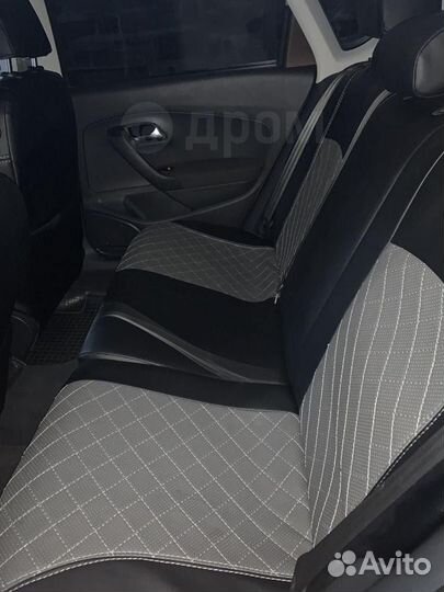 Чехлы модельные из хко кожи фольксваген поло