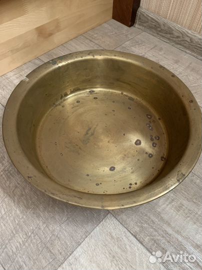 Медный таз для варенья СССР