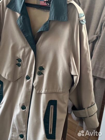 Винтажный тренч